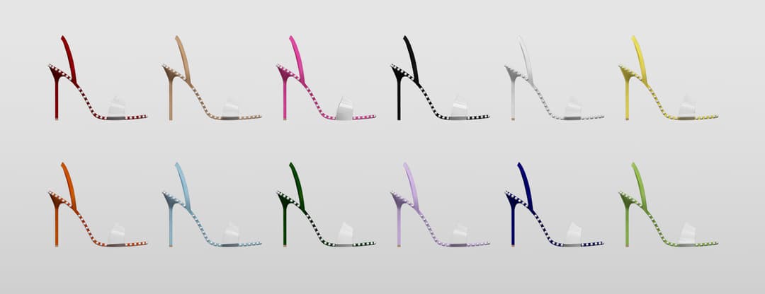 Галерея мода Босоножки Crystal Leather Sandals #1